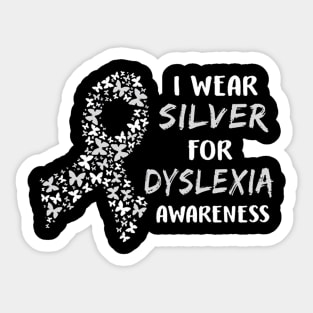 Dyslexia Awareness Sticker